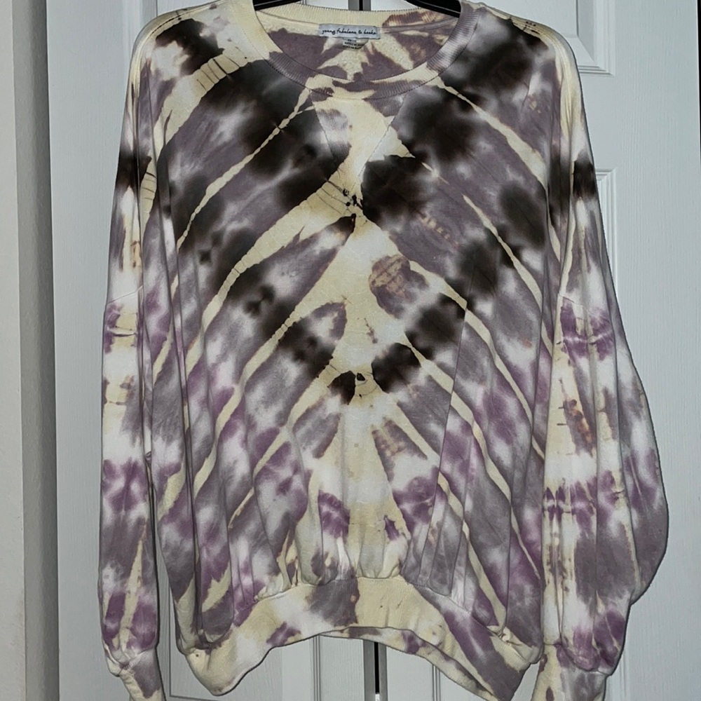 Young Fabulous & Broke tie dye top